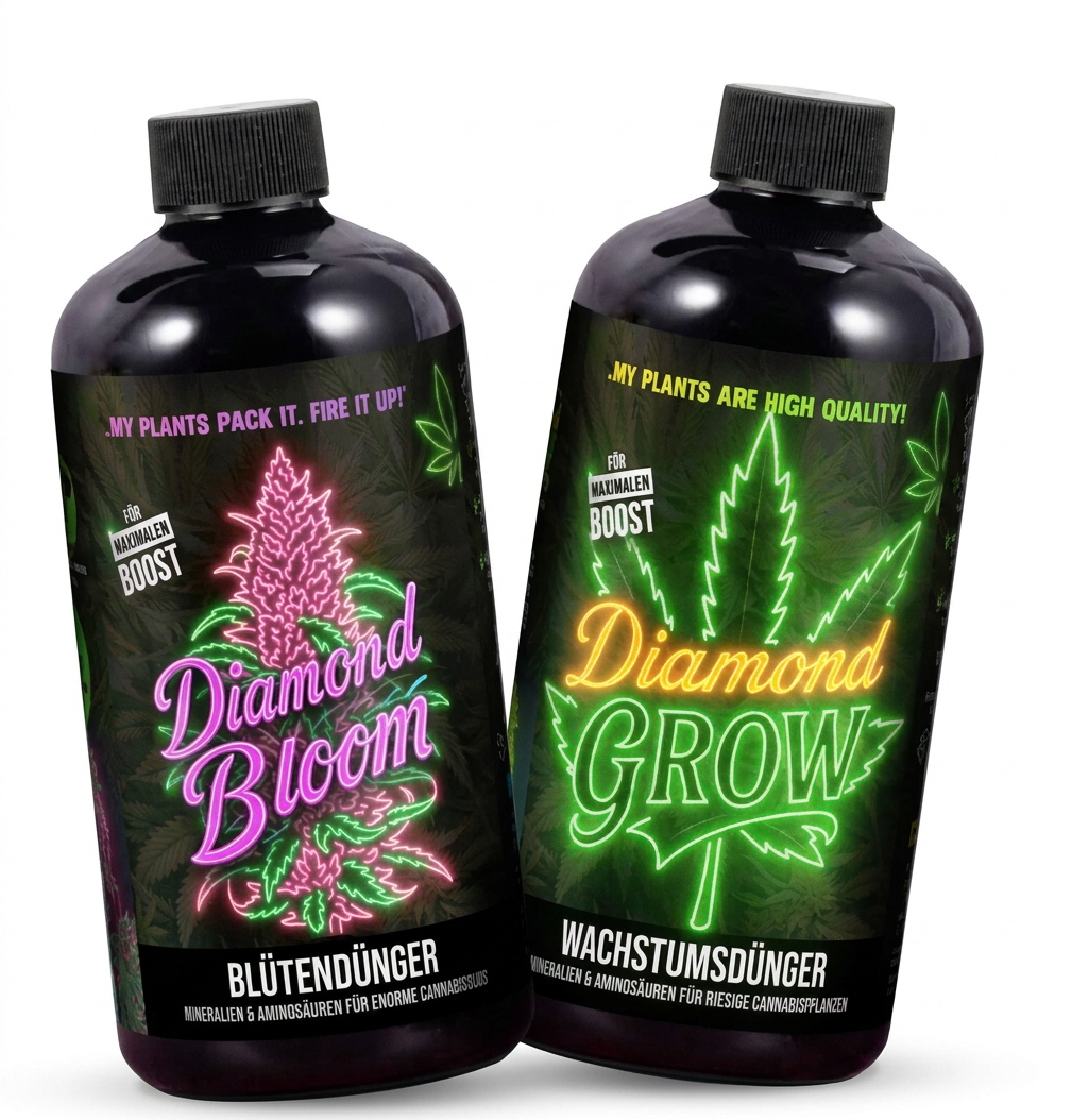 Growdünger Duo Grow + Bloom